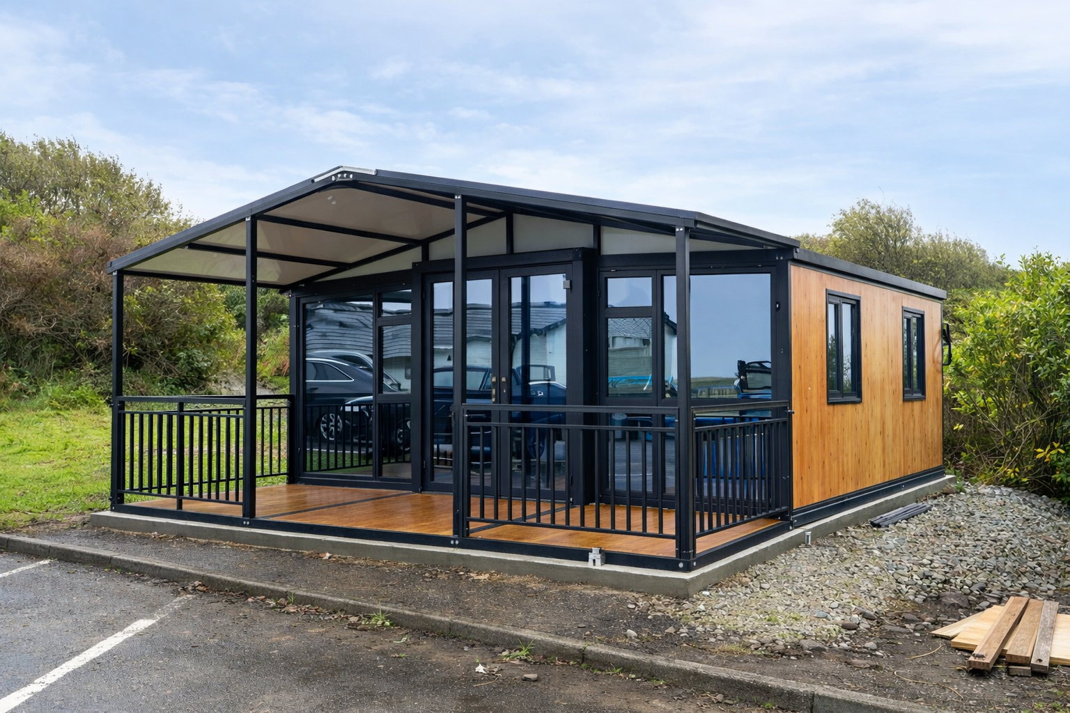 IronFold Living - Fold-Out Container Homes